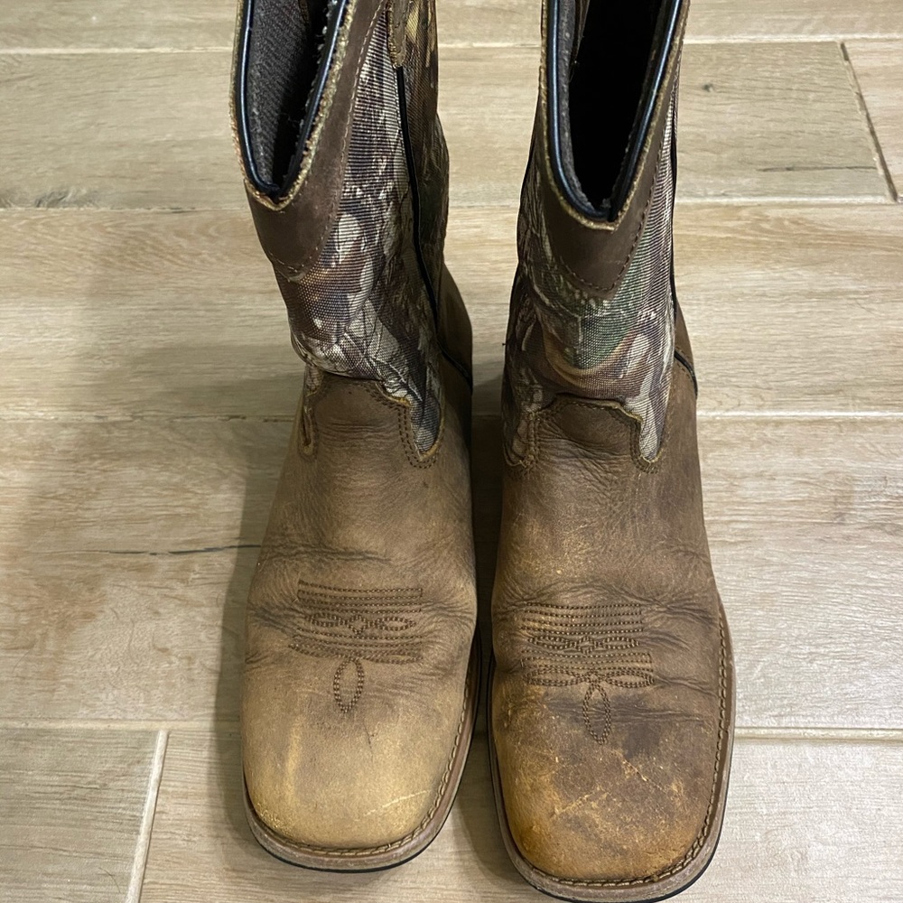 Boys Austin leather boots